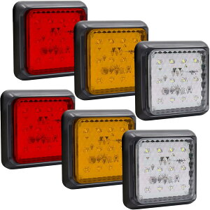 yzAoling gbNpe[vLED 12V 24V p^ ACg g[[ gbN ygȂǂ̃X[ u[L ECJ[ɓKp 12LED h~ vX`bN Zbg