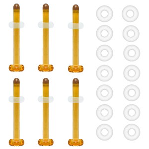 �y���������z[Tiszink] �K���X�s�A�X14g 16g 18g�y6�{�s�A�X+16�L���b�`�z �J���[�K���X�� ���F �u���b�N �T�N���s���N �K���X���e�[�i�[ �����ςȂ� �s�A�b�T�[ ��s�A�X ���s�s�A�X �{�f