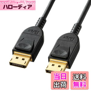 �y���������z�T�����T�v���C DisplayPort�P�[�u��(Ver1.4) �F�F�u���b�N�A�T�C�Y�F2m