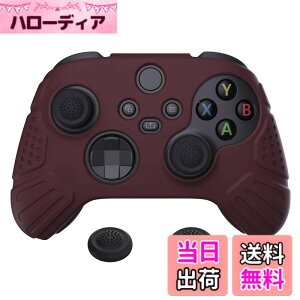 �y���������zeXtremeRate PlayVital Guardian��Xbox Series X/S�R���g���[���[�ɑΉ��p�A���`�X���b�v�V���R�[���J�o�[�X�L���A�u���b�N�̐e�w�O���b�v�L���b�v�t���AXbox Core���C�����X�R���g���[���p