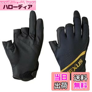 �y���������z�V�}�m(SHIMANO) �l�N�T�X �h�� �O���[�u 3�{�J�b�g �F�F�u���b�N�A�T�C�Y�FXL