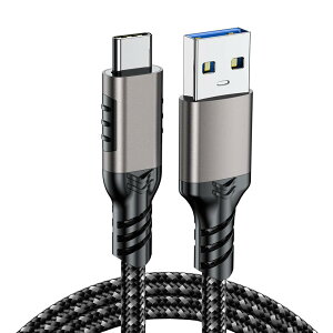 �y���������zUSB Type C �P�[�u�� USB A to USB C �P�[�u�� �y10Gbps�f�[�^�]�� 3A/20V�}���[�d�z USB3.2 Gen2�W�� QC3.0�Ή� �i�C�����҂� MacBook Pro/Air�Aiphone15�AGalaxy�APixel�AXperia���^�C�vc�@��Ή� �T�C�Y�F