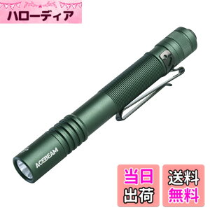 �y���������zACEBEAM Pokelit 2AA �����d�� ����519A LED �����F�� 2�i�K���� ���[20lm/�n�C600~360lm ���^�y�����C�g �P�O�d�r�Ή� USB-C�[�d�� IP68�h�� ���p�_���ő�13.5�� ���肵���p�t�H�[�}���X ������