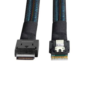 �y���������zXiwai OCULINK PCIE PCI-EXPRESS SFF-8611 8x 8 ���[�� - �f���A�� SFF-8087 4x SSD �f�[�^ �A�N�e�B�u �P�[�u�� 50 cm