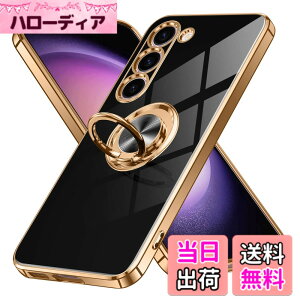 �y���������zGalaxy S23 �P�[�X �����O�t�� Samsung �M�����N�V�[ S23 / docomo SC-51D / au SCG19 �p �J�o�[ Uovon �X�}�z�P�[�X �X�^���h�@�\ ���� �ԍڃz���_�[ �Ή� �g�уJ�o�[ �y�� �X�g���b�v���t�� ��