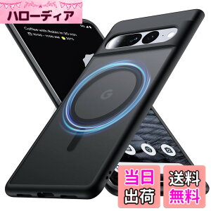 �y���������zFNDMIL Google pixel 6 �p �P�[�X �F�F�u���b�N[Magsafe �Ή�]�A�T�C�Y�FGoogle Pixel 7 Pro