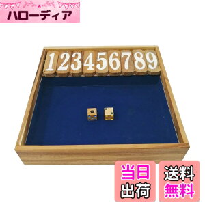 �y���������zKINOKINO �W���b�N�|�b�g �_�C�X �{�[�h�Q�[�� �T�C�R�� �Q�[�� Jackpot Dice Game �F�F�u���[L�A�T�C�Y�F23cmx23.2cmx��4.5cm