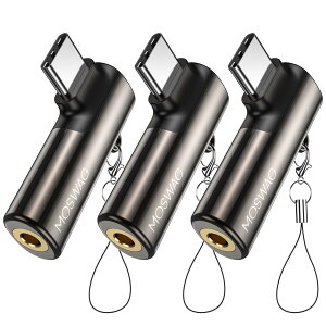 �y���������zMOSWAG USB C����3.5mm�W���b�N�^�C�vC�w�b�h�t�H���A�_�v�^�[�E�΂�AUX�}�C�N�I�[�f�B�I�h���O���n�C���]DAC�`�b�v�A�T���X���M�����N�V�[S23 S22 S21�E���g���m�[�g20�A�s�N�Z��7/6�A