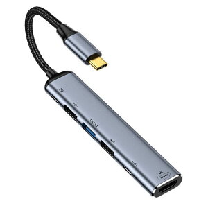�y���������zNFHK USB-C Type C to HDMI VGA Converter HDTV Multiport Displays Adapter 4K 60hz 1080p with Female PD 100W Power Port