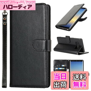 �y���������zR61PUwallet for Galaxy Note8 �F�F01-�u���b�N�A�T�C�Y�FGalaxy Note8