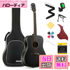 �y���������zDonner �A�R�[�X�e�B�b�N�M�^�[ ���S�҃Z�b�g �X�v���[�X�g�b�v 41�C���` �F�F�u���b�N�A�T�C�Y�F41�C���`