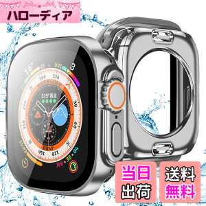 �y���������zANYOI �Ή� Apple Watch �P�[�X Series 10/9/8/7/SE3/SE2/SE/6/5/4/3/2/1 Ultra 2/1 �A�b�v���E�H�b�` �J�o�[ �K���X�t�B���� ��̌^ �A�b�v���E�H�b�` �P�[�X �ϏՌ� apple watch �J�o�[ �S�ʕی� ����