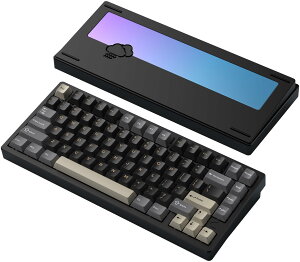 �y���������z�yWOBKEY Rainy75�L�[�{�[�h�z�J���̂悤�ȑŌ��� ���J�j�J���L�[�{�[�h 3WAY�ڑ� OS�݊��� �z�b�g�X���b�v��VIA�̑Ή� �J�X�^�}�C�Y�� �K�X�P�b�g�f�U�C�� �A���~�j�E���f�ގg�p RGB