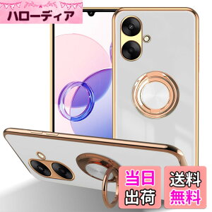�y���������zLuFiYa �P�[�X �����O�t�� �J�o�[ TPU�f�� �X�^���h�@ �X�}�z�P�[�X �y�� �ϏՌ� ���� �C�菝�h�~ �����h�~ �ԍڃz���_�[ 360°��] �P�[�X �F�F�z���C�g�A�T�C�Y�FXiaomi Redmi 13C