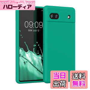 �y���������zkwmobile �X�}�z�P�[�X Google Pixel 6a�Ή� �P�[�X - TPU ���L�b�h �V���R�� �J�o�[ - �ϏՌ� ���h�~ �T���T�� Case �F�F�G�������h�O���[���A�T�C�Y�FPixel 6a