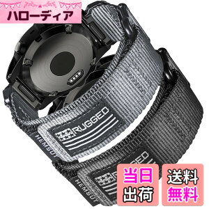 �y���������zHemsut �K�[�~���E�H�b�` �i�C�����X�|�[�c�o���h Fnix/Forerunner/Approach/MARQ/Quatix/D2/Instinct/Enduro/Tactix�V���[�Y�p �A�b�v�O���[�h���ꂽ�R�l�N�^ �K�[�~���̃N�C�b�N�t�B�b�gver �F�FBl