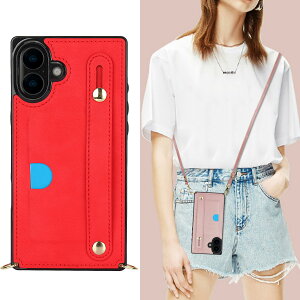 �y���������zXKSWD i13 �F�F02-�񂩂�-���b�h�A�T�C�Y�FiPhone16 Plus