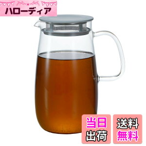 �y���������zHARIO(�n���I) �␅�� �|�b�g �ϔM�K���X �F�F�O���[�A�T�C�Y�F1 L