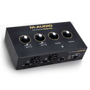 �y���������zM-AUDIO M-Track Duo HD �I�[�f�B�I�C���^�[�t�F�C�X USB-C�Ή� 24bit�E192kHz 2�C��2�A�E�g(XLR/TRS�Ή�) ���R�[�f�B���O�E�z�M�E�|�b�h�L���X�g�Ή� �\�t�g�E�F�A�X�C�[�g�t�� �F�F�u���b