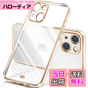 �y���������ziPhone �P�[�X �N���A ���� �A�C�t�H��13 �J�o�[ ���b�L���H �ϏՌ� TPU �\�t�g ���^ �y�� �X�g���b�v�z�[���t�� �����h�~ ���C�����X�[�d �F�F�z���C�g�A�T�C�Y�Fiphone13mini