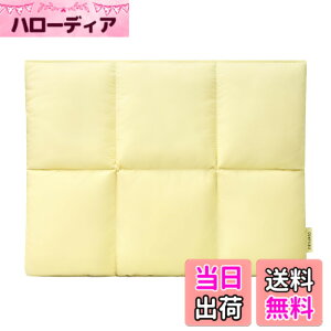 �y���������zComfyable puffy sleeve for MacBook �F�FButter Yellow�A�T�C�Y�FFor 13-14 Mac Air / Mac Pro