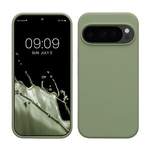 �y���������zkwmobile �X�}�z�P�[�X Google Pixel 10 / Pixel 10 Pro�Ή� �P�[�X - TPU ���L�b�h �V���R�� �J�o�[ - �ϏՌ� ���h�~ �T���T�� Case �F�F�O���[���O���[�A�T�C�Y�FPixel 10 / Pixel 10 Pro