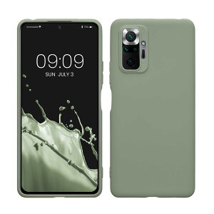 �y���������zkwmobile �X�}�z�P�[�X Xiaomi Redmi Note 10 Pro�Ή� �P�[�X - �ϏՌ� ����~�� �\�t�g TPU �V���R�� - ���x���_�[ �F�F�O���[���O���[