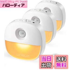 �y���������zLYRIDZ LED�Z���T�[���C�g ������ usb�[�d�� �l���Z���T�[���C�g �T�C�Y�F���ߐF 3 PACK