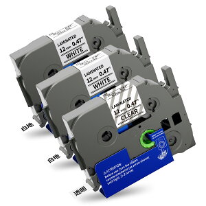 �y���������zSuminey ���x�� �u���U�[ �s�[�^�b�` �L���[�u ���~�l�[�g TZe�e�[�v 12mm �ƌ݊� �����n�������E�������E�������E���n�������E���n������ TZe-131 TZe-134 TZe-135 TZe-231 TZe-335 brother PT-P710