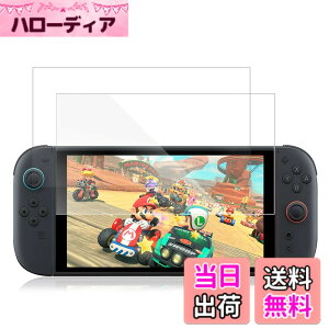 �y���������zMAEXUS Switch �p �ی�t�B���� Switch 2 �K���X�t�B���� ���� �K���X ��ʕی�t�B���� 9H�d�x �����ߗ� �C�A�Ȃ� ��ʕی� �Ռ��z�� �X�N���b�`�h�~ �F�Ftransparent�A�T�C�Y�FSwitch2 (2��
