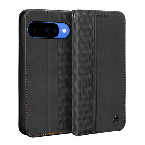 �y���������zGedurya Google �P�[�X �蒠�^ �Ђ��` �F�F�u���b�N�A�T�C�Y�FGoogle Pixel 10 / Pixel 10 Pro