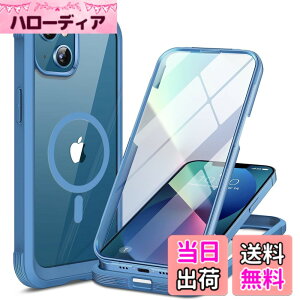 �y���������zMiracase iPhone SE/13/14/15/16/17 �P�[�X 9H�����K���X �t���J�o�[ �F�F�J�v���u���[�A�T�C�Y�FiPhone13
