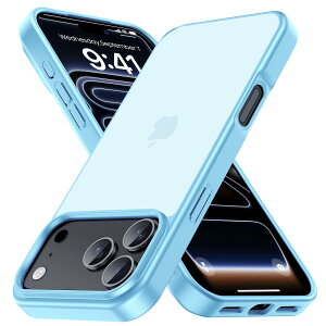 �y���������zCOSOIK iPhone 15 16Pro 17 Pro Max�P�[�X �F�F�C�g�u���[�A�T�C�Y�FiPhone 17 Pro �p�i6.3 �C���`�j