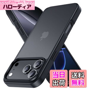 �y���������zCOSOIK iPhone 15 16Pro 17 Pro Max�P�[�X �F�F�}�b�g�u���b�N�A�T�C�Y�FiPhone 17 Pro Max �p�i6.9 �C���`�j