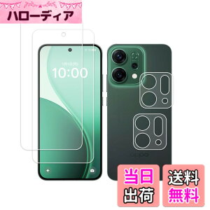 �y���������z�Ή� OPPO Reno14 5G �p�� �K���X�t�B���� + �J�����t�B�����y2�� �t���ی�t�B����+ 2�� �����Y�ی�t�B�����z �d�x9H �y���{���Ɏq�f�ލ̗p�z �K���X �t�B���� �����K���X �ی� �t