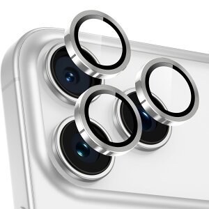 �y���������zWoxuyee �J���������Y�J�o�[ iPhone 15 Pro/15 Pro Max/17/Air/17 Pro /17 Pro Max�ɓK�p �J�����J�o�[ 9H�����K���X �A���~���� �����Y�J�o�[ �v���e�N�^�[ �F�F�V���o�[�A�T�C�Y�FiPhone17 Pro/17 Pr