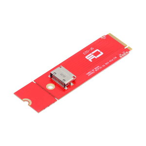 �y���������zCABLECC PCI-E 3.0 M.2 MKEY TO OCULINK SFF-8612 SFF-8611 PCIE NVME SSD 2260�����U.2 SFF-8639�P�[�u���p�̃z�X�g�A�_�v�^�[ �F�FRed 2280
