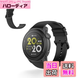 �y���������z[KONXISA] For COROS PACE Pro/PACE 3 �p �V���R���f�� �ʋC�y�ʁA���K�A�ϋv���A�h�����h�� �ȒP���� �u�₩ �j���������p �F�F�u���b�N