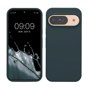 �y���������zkwmobile �X�}�z�P�[�X Google Pixel 9�Ή� �P�[�X - Google Pixel 9 Pro�Ή� �P�[�X - �V���R�� �J�o�[ �ϏՌ� ���h�~ �T���T�� �_�[�N �X���[�g �F�F�_�[�N �X���[�g�A�T�C�Y�FPixel 9 / Pixel 9 