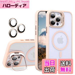�y���������zKanyaku Iphone13ProMax�p�̃P�[�X MagSafe�Ή� �����Y�ی� �X�^���h���R�ɐؑ� ���C�����X�[�d �ϏՌ� ���΂݂Ȃ� �X�g���b�v�z�[���t�� �E�C���h�E�V���[�Y 6.6 (LKJT-13promax-fen) �F�F�s