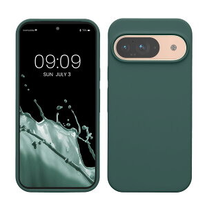 �y���������zkwmobile �X�}�z�P�[�X Google Pixel 9�Ή� �P�[�X - Google Pixel 9 Pro�Ή� �P�[�X - �V���R�� �J�o�[ �ϏՌ� ���h�~ �T���T�� �t�H���X�g�O���[�� �F�F�t�H���X�g�O���[���A�T�C�Y�FPixel 9 