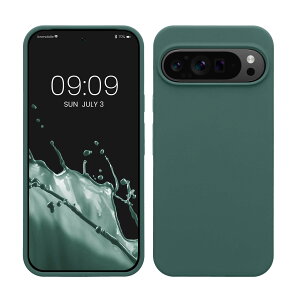 �y���������zkwmobile �X�}�z�P�[�X Google Pixel 9 Pro XL�Ή� �P�[�X - TPU ���L�b�h �V���R�� �J�o�[ - �ϏՌ� ���h�~ �T���T�� Case �F�F�t�H���X�g�O���[���A�T�C�Y�FPixel 9 Pro XL