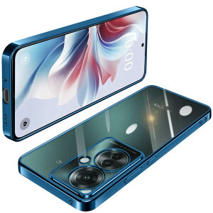 �y���������zOPPO Reno7 A �P�[�X �N���A TPU ���� ���^ �y�� �J�o�[ �X�}�z�P�[�X �ϏՌ� ���b�L���H �\�t�g�P�[�X �l�C �J�o�[ ���C�����X�[�d�Ή� �F�F�u���[�A�T�C�Y�FOPPO Reno11 A