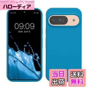 �y���������zkwmobile �X�}�z�P�[�X Google Pixel 9�Ή� �P�[�X - Google Pixel 9 Pro�Ή� �P�[�X - �V���R�� �J�o�[ �ϏՌ� ���h�~ �T���T�� �J���r�A���u���[ �F�F�J���r�A���u���[�A�T�C�Y�FPixel 9 / Pixe