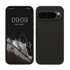 �y���������zkwmobile �X�}�z�P�[�X Google Pixel 9 Pro XL�Ή� �P�[�X - TPU ���L�b�h �V���R�� �J�o�[ - �ϏՌ� ���h�~ �T���T�� Case �F�F���F�}�b�g�A�T�C�Y�FPixel 9 Pro XL