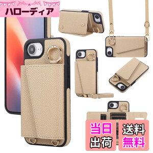�y���������zXKringCKPTcs Wallet Case for iPhone 16 �F�F�J�[�L�A�T�C�Y�FiPhone 16e