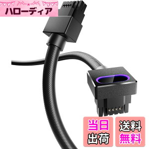 �y���������zAsiaHorse Hydrus �X���[�u�P�[�u�� PC�d�� �P�[�u�� �F�F�u���b�N�A�T�C�Y�FGPU�p16�s��-A