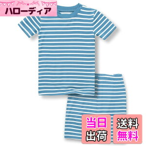 �y���������z[Vaenait Baby] 6����-12�� �x�r�[ �L�b�Y �q�� ���̎q �j�̎q ���� �p�W���} �{�[�_�[ �X�g���C�v �r�X�R�[�X �ăV���b�g���[���E�F�A �㉺�Z�b�g �F�FA05-Line Milkbluewhite�A�T�C�Y�F70