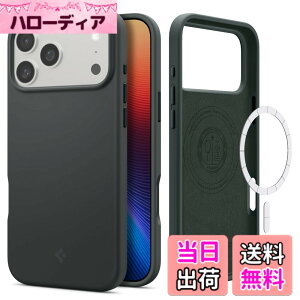 �y���������zSpigen �V���R���E�t�B�b�g�E�}�O�t�B�b�g �F�F�A�r�X�E�O���[���A�T�C�Y�FiPhone 17 Pro Max