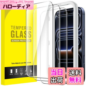 �y���������zJETech iPhone �p�S�ʕی�t�B���� �����K���X�t�B���� �K�C�h�g�t�� �P�[�X�Ɋ��Ȃ� HD�N���A �F�F�N���A�A�T�C�Y�FiPhone 17 Pro